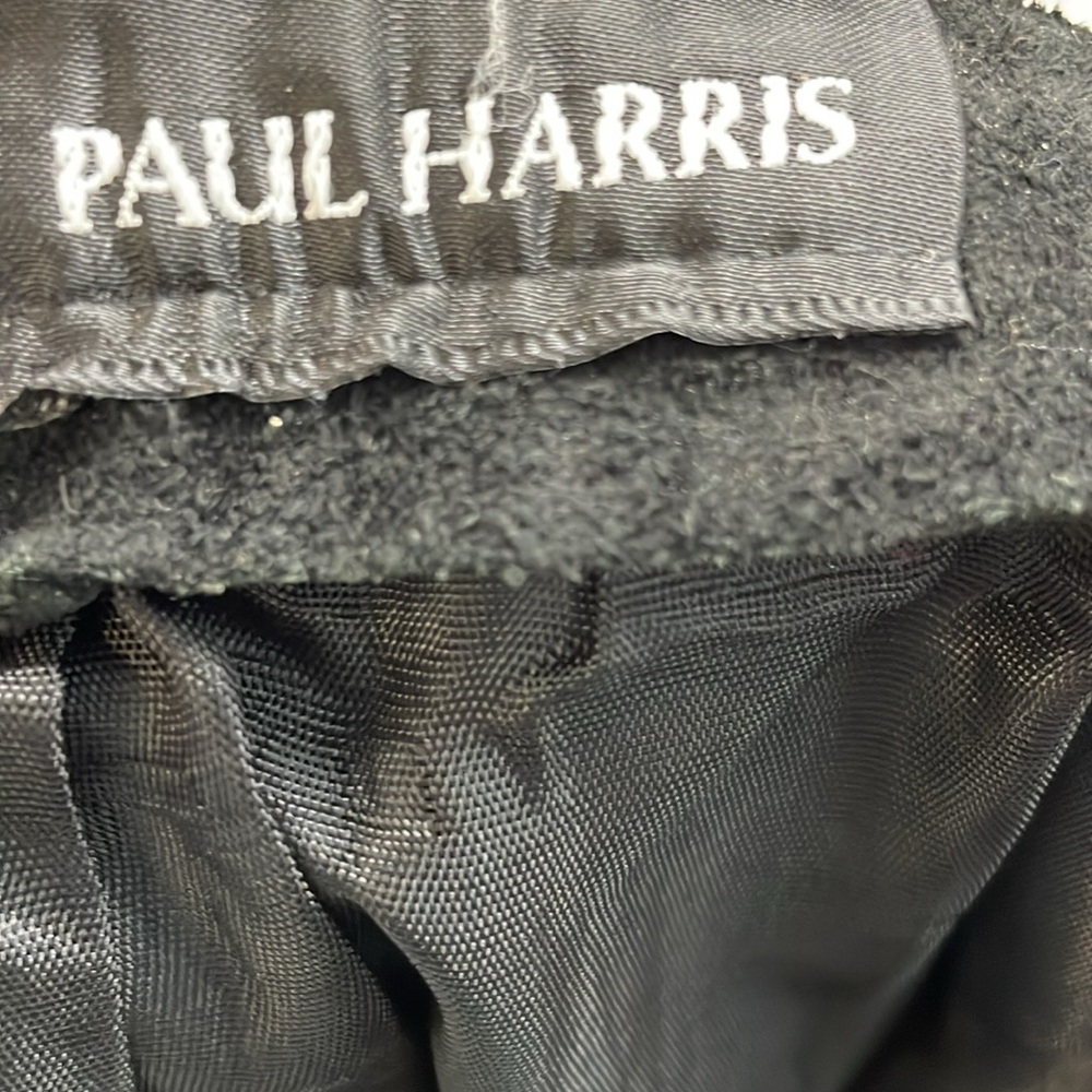 Paul Harris vintage suede/leather zip back  skirt sz ladies 7/8 - Picture 6 of 7